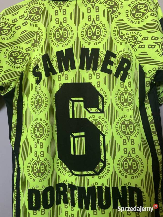 Vintage BORUSSIA DORTMUND 1996 1997 6 SAMMER S dolnośląskie Wrocław sprzedam