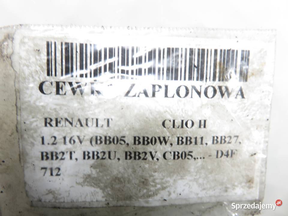 CEWKA RENAULT CLIO II 12 16V 75 D4F 712 CE20018