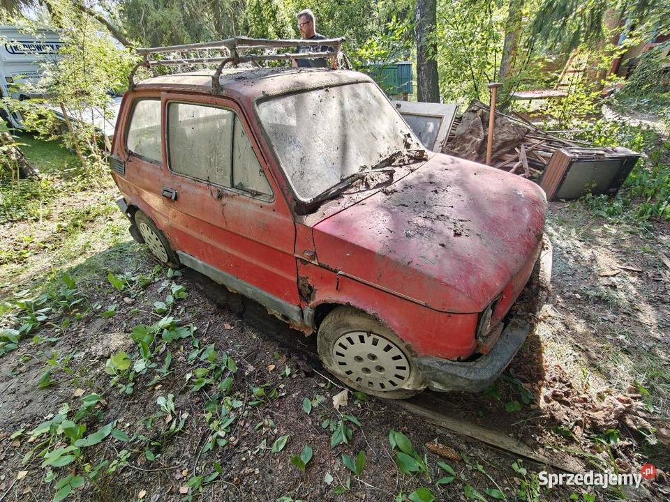 Fiat 126p Maluch na części Barn Find manualna Pruszków