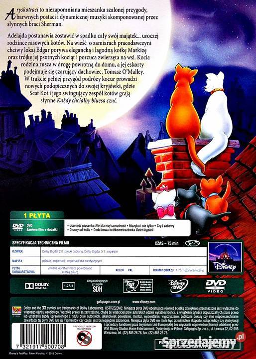 ARYSKOTRACI DISNEY ZACZAROWANA KOLEKCJA Kalisz