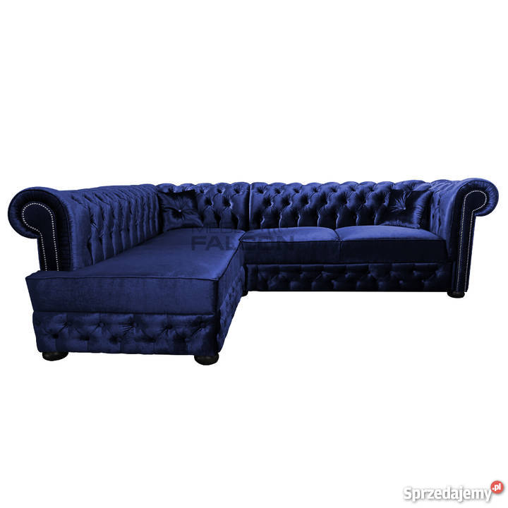 Pikowany narożnik Chesterfield Classic Comfort Warszawa sprzedam