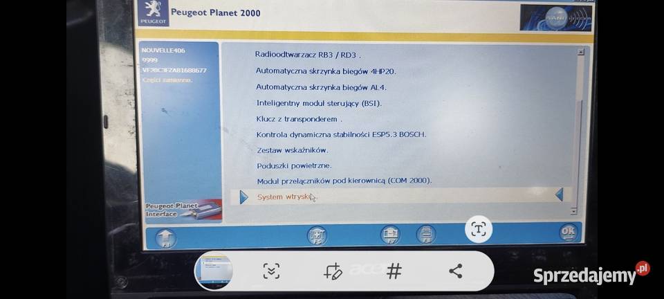 Sterownik komputer silnika ECU Magneti Marelli Kalety