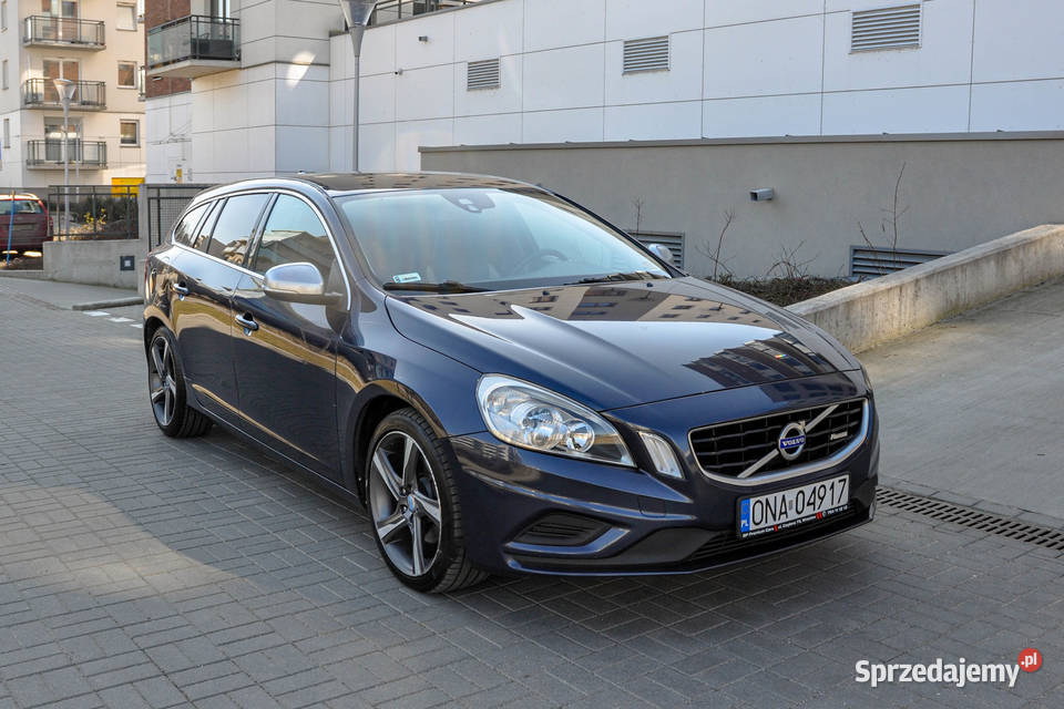 Volvo V60 20d 163 Bezwypadkowy RDesign 1984cm3 dolnośląskie Wrocław