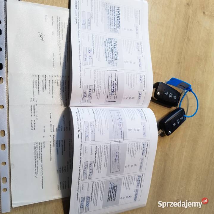 Hyundai ix20 2011r 14 benzyna 90 z Niemiec Rok produkcji 2011 Łask