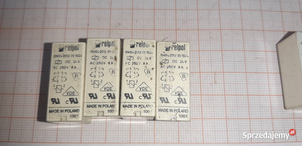Przekaźnik RELPOL RM842012351012 4 A99 Czechowice-Dziedzice sprzedam
