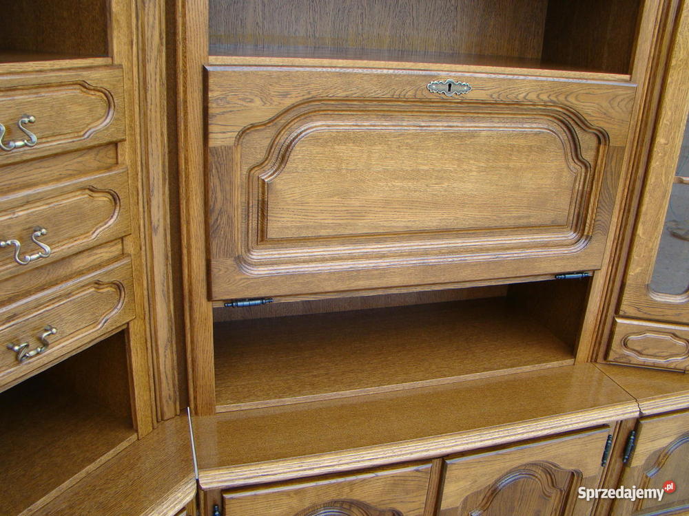 Meblościanka dębowa narożna Bezpłatny wielkopolskie Międzychód