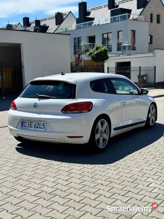 Volkswagen Scirocco 14 TDI 2008 r zadbany niski dolnośląskie