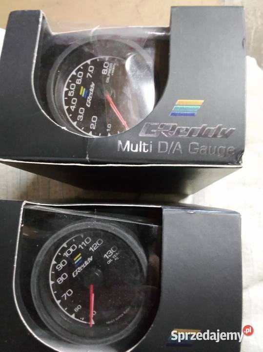 GREDDY Wskaźnik ciśnienia oleju temperatury