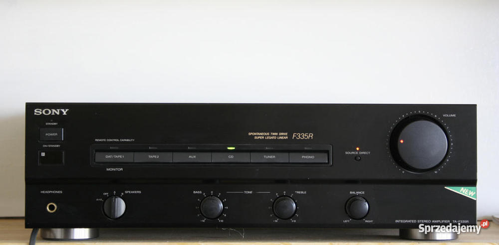 Wzmacniacz Domowy Sony F335R Czterokanałowy Tomaszów Mazowiecki