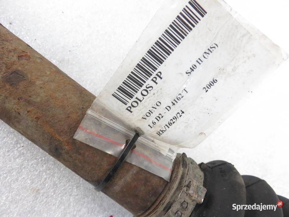PÓŁOŚ PRAWA PRZEDNIA VOLVO S40 II 16 D2 D 4162 T osobowe małopolskie