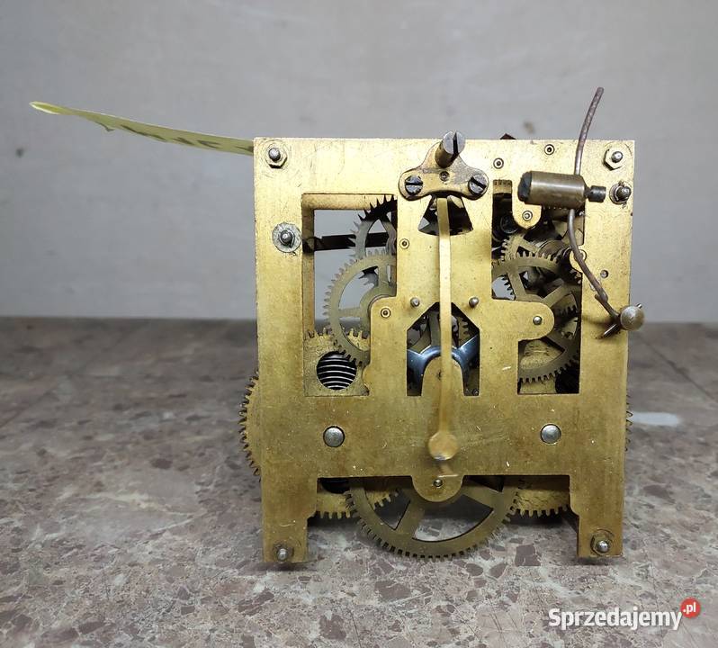 M161 Mechanizm starego zegara ściennego Tczew