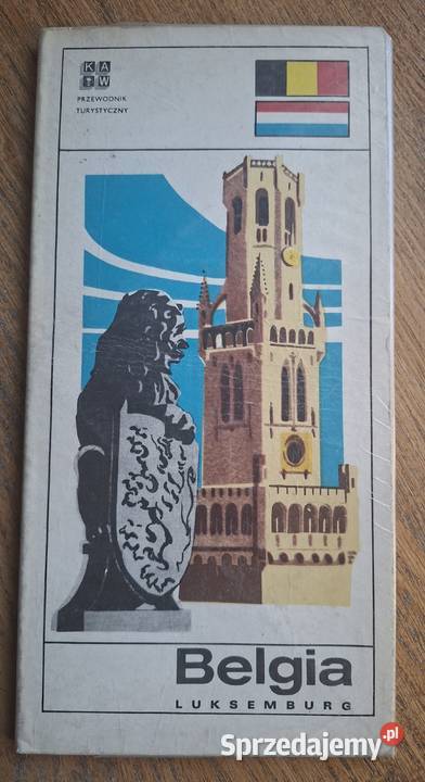 Belgia Luksemburg przewodnik turystyczny KAW Mapy i przewodniki Kraków