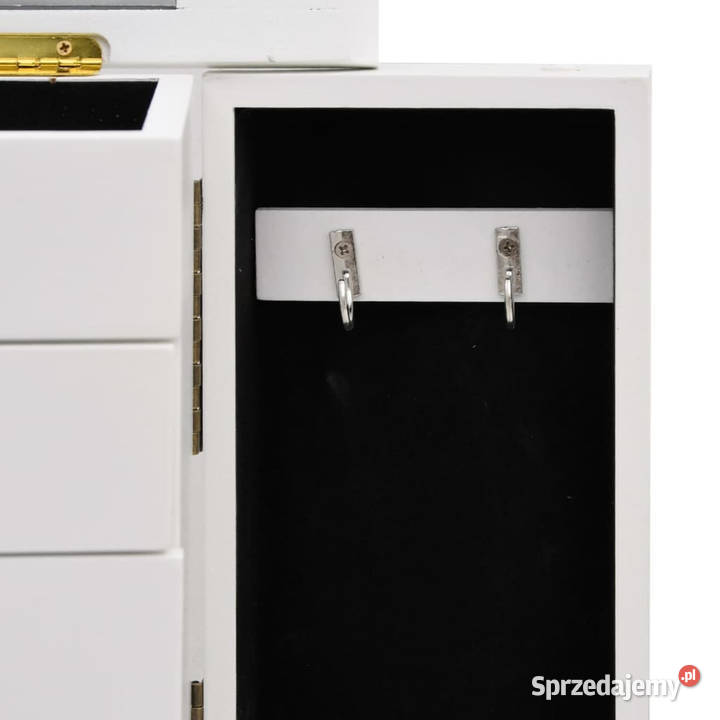 Szafka na biżuterię z lustrem MDF 25 x 135 x 34