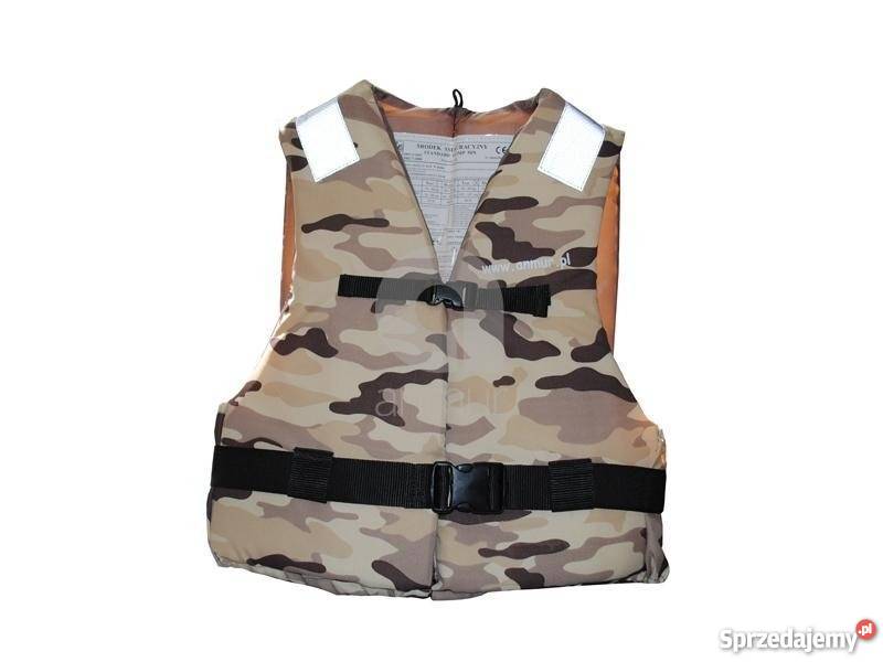 Kamizelka asekuracyjna kapok XXL moro piasek Rzeszów