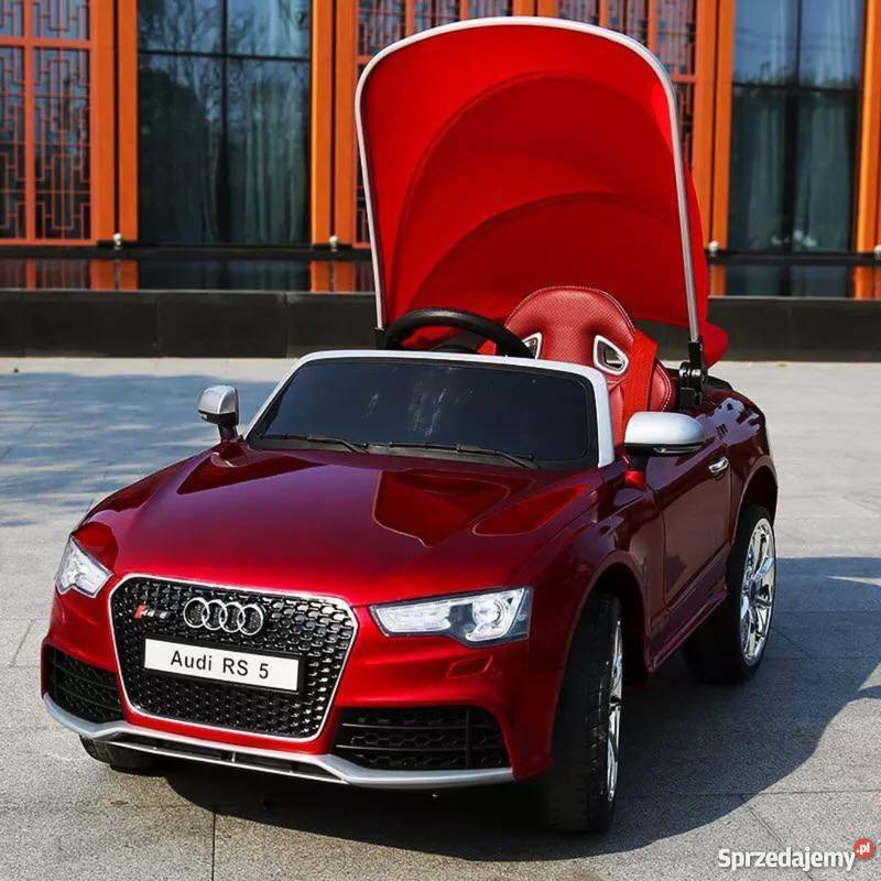 ORYGINALNE AUDI RS 5 Z DASZKIEM FUNKCJĄ BUJANIA Pojazdy elektryczne i spalinowe Toruń