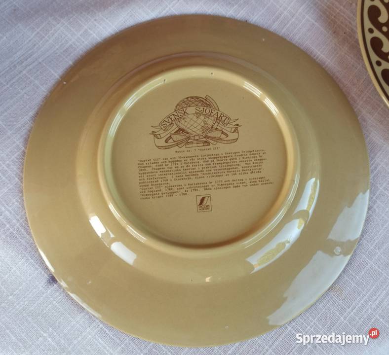 Patera ze statkiem Gustaw III
SVENSK SJFART Gdańsk