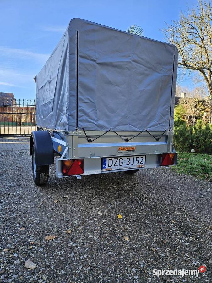 Przyczepka lekka 750 nowa zarejestrowana Do samochodów osobowych Do samochodów osobowych Pieńsk sprzedam