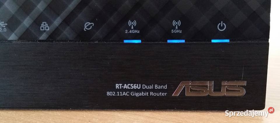 Asus RTAC56u Tomato VPN webserver printserver Gigabit Ethernet Łódź sprzedam