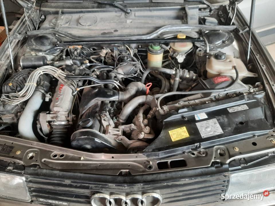 Audi 200 22 turbo welurowa tapicerka Krasnystaw