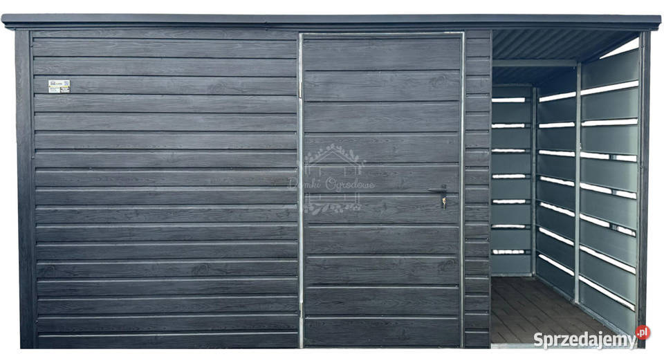 Schowek domek ogrodowy 3x2m wiata 1m sosna Siedlce