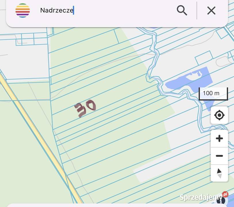 las działka leśna Nadrzecze k Biłgoraja część