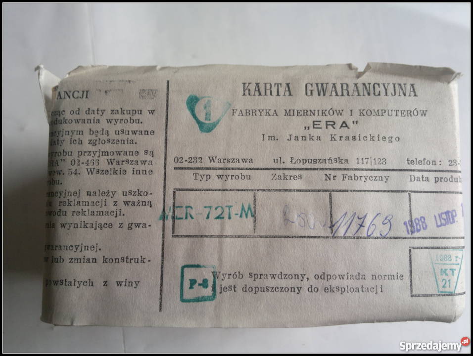 Woltomierz tablicowy NFe do 250V stałego MER72 śląskie Dąbrowa Górnicza