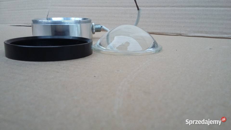 Klosz do lampy na G4 M10x1 SOCZEWKA odcienie szarości Warszawa