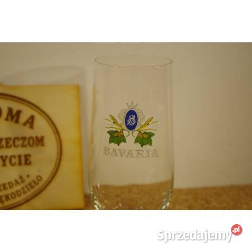 Komplet 2 szklanek do piwa Bavaria szkło sprzedam