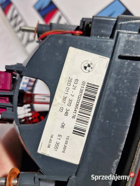 BMW 5 F11 LAMPY TYŁ KOMPLET LEWA PRAWA ORYGINAŁ Amortyzatory