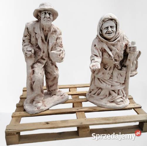 FIGURA OGRODOWA BETONOWA ŻEBRACZKA R33 Nysa