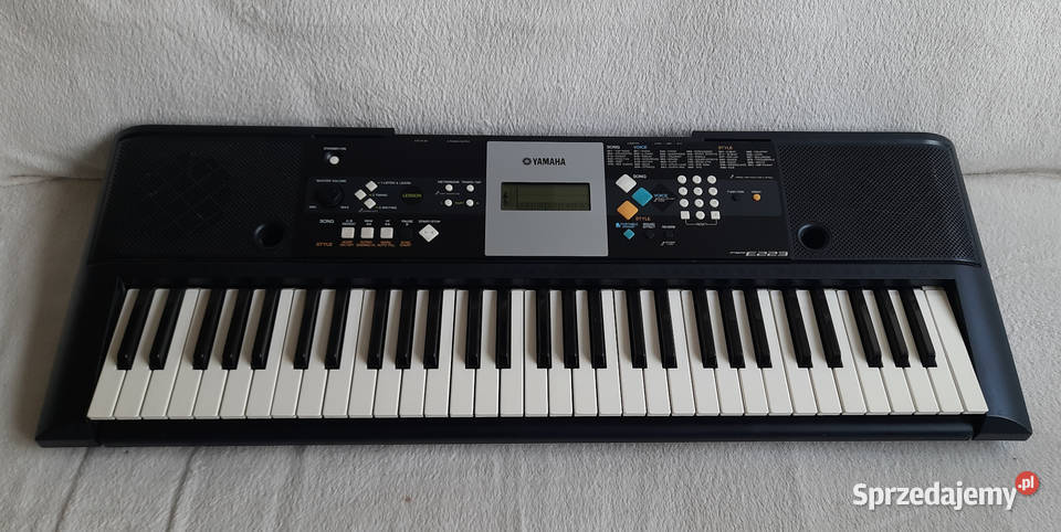 Keyboard YAMAHA PSR E223 z MIDI Lubin