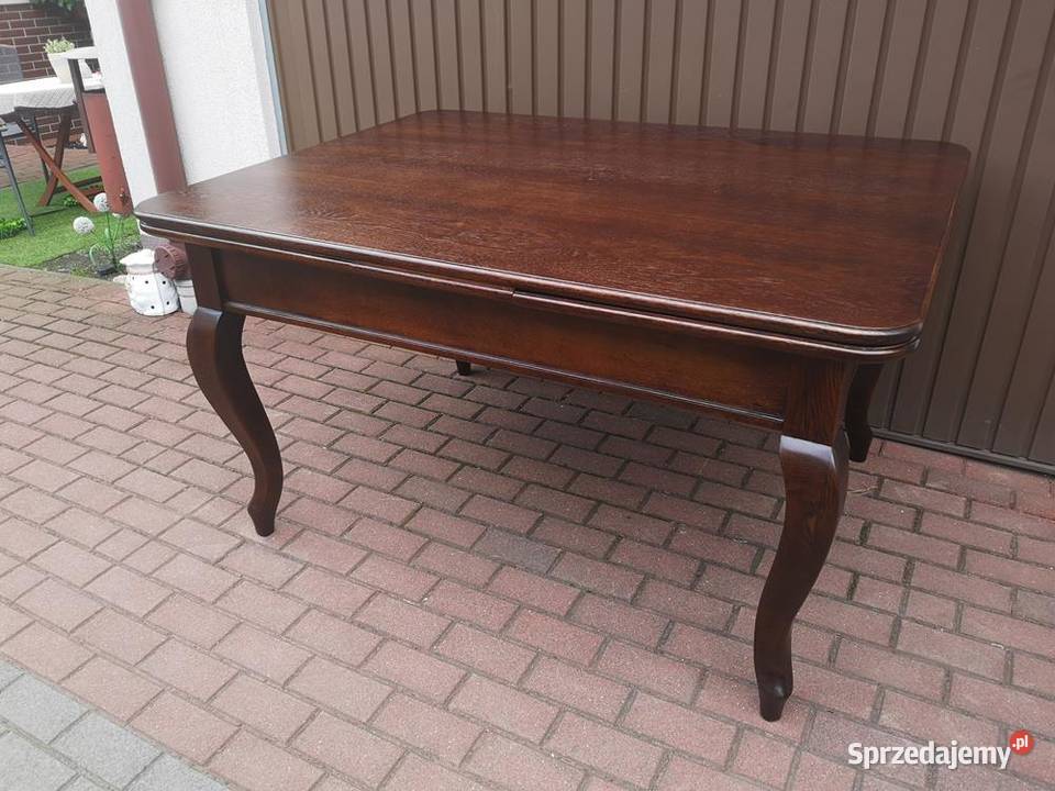 Stół Dębowy Duży Zgrabny 248 Antyk Stary Swarzędz sprzedam