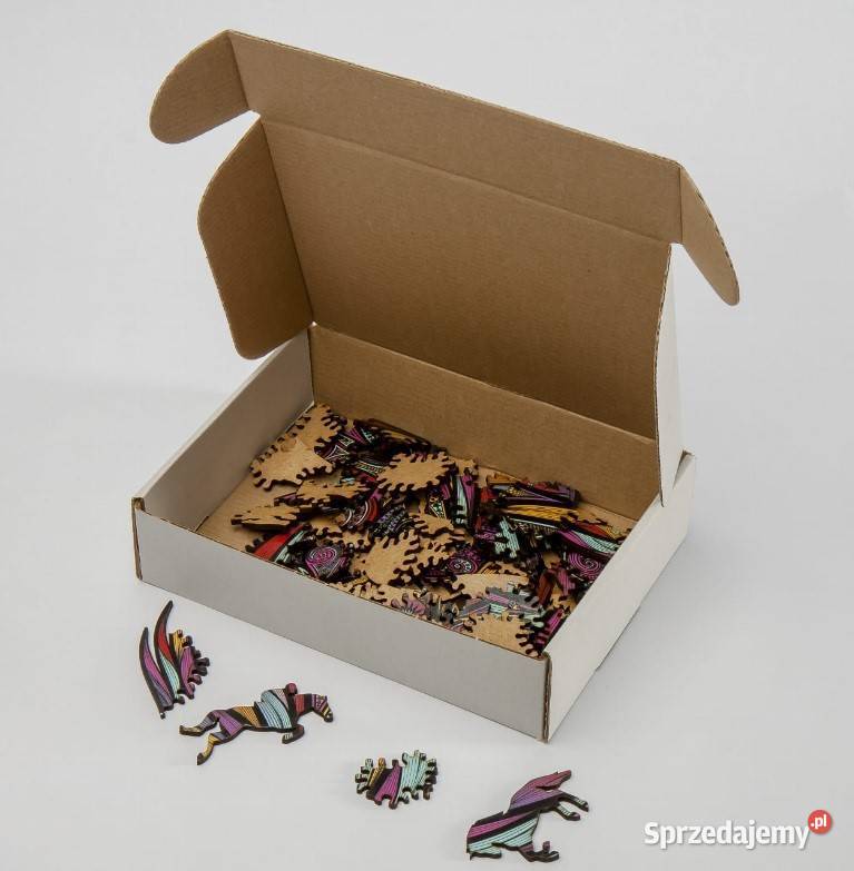 Nowe Puzzle Drewniane Rybołów XXL super na