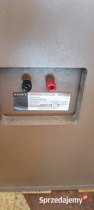 Kolumny Sony SS2070 Sochocin