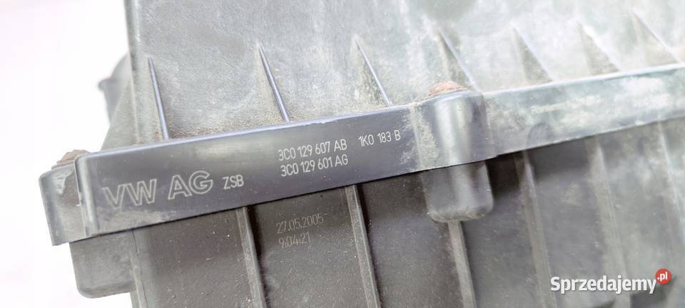 OBUDOWA FILTRA POWIETRZA AUDI VW 3C0129607AB Przystajń sprzedam