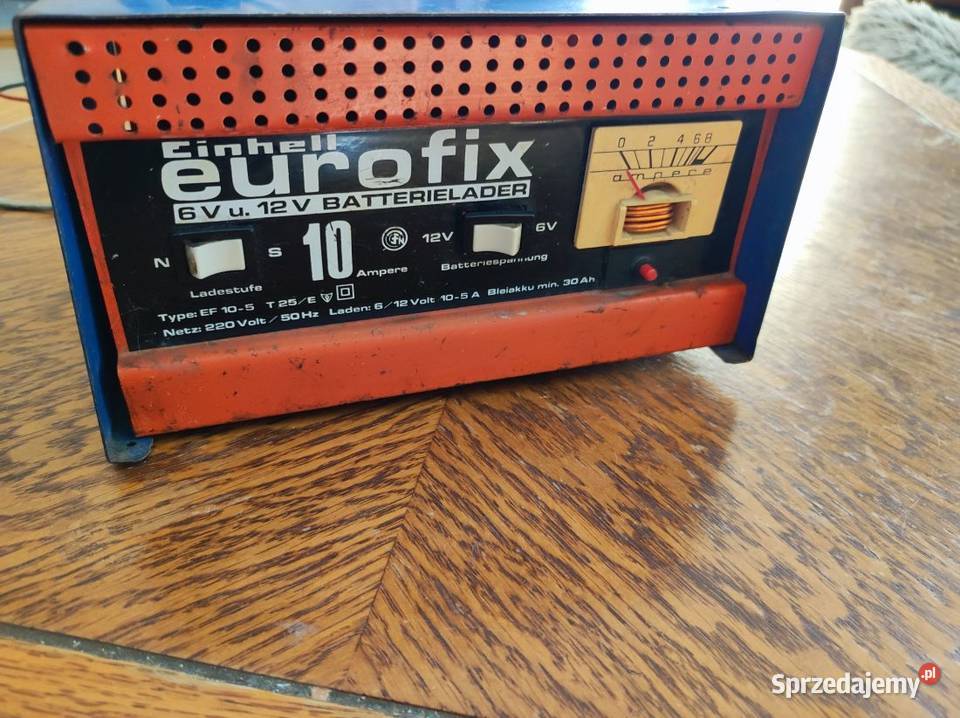 Prostownik EINHELL EUROFIX 6V 12V ładowarka prąd Kielce