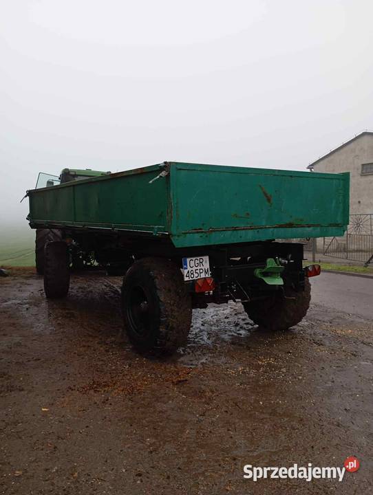 przyczepa wywrotka hl 8011 zarejestrowana Przyczepy rolnicze Przyczepy rolnicze Dworzysko