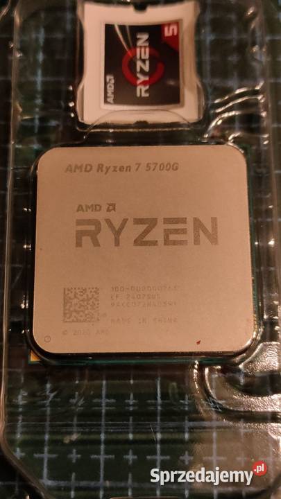 AMD Ryzen 7 5700G 38 GHz grafika Vega 8 16MB AM4 Godziszka