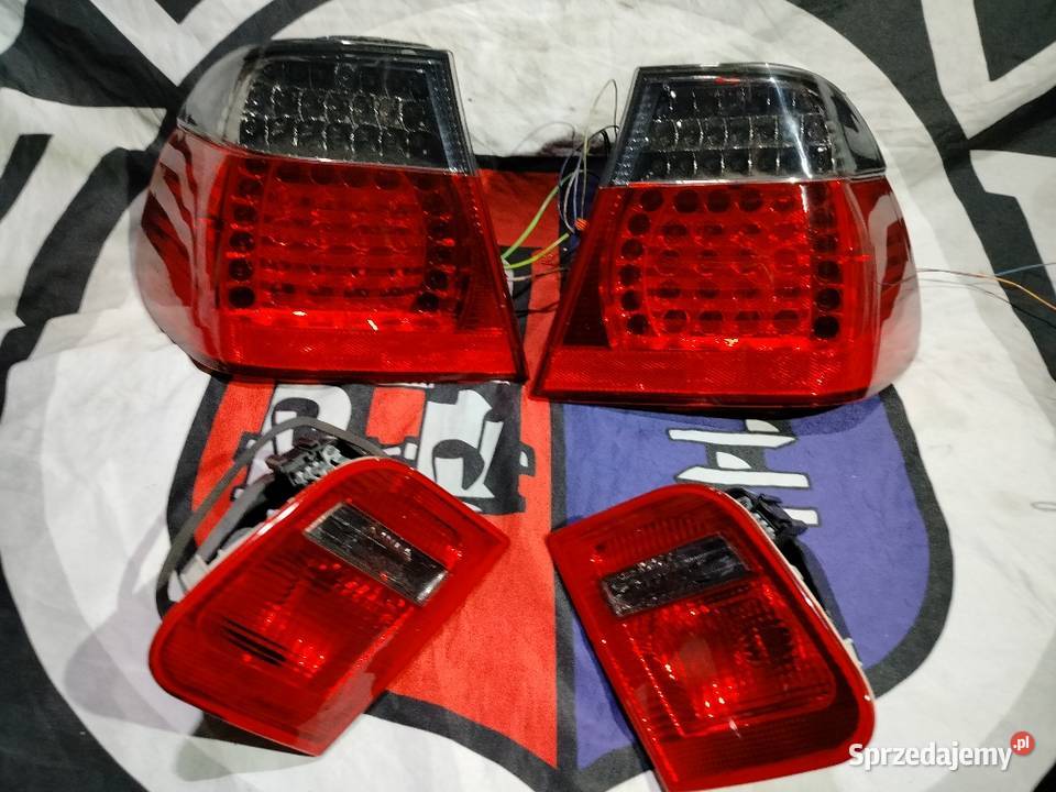 Bmw e46 sedan lampy tylne LED kompletprzed lift Aleksandrów Łódzki sprzedam