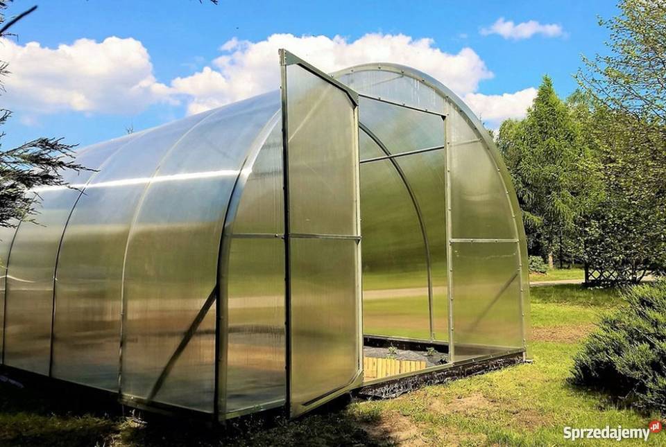 Szklarnia Maja 24 m2 3x8 m poliwęglan 6 mm sprzedam