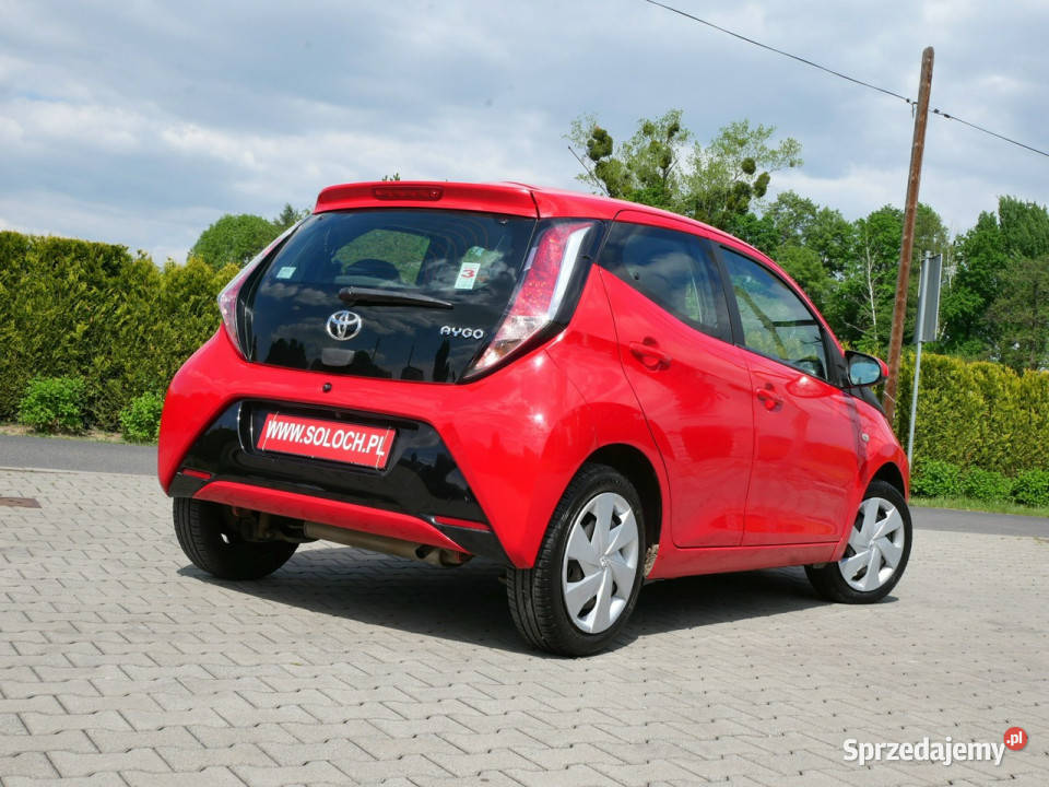 Toyota Aygo 10 VVTi 69 EU6 Klima Kamera cofania nieuszkodzony Aygo Goczałkowice-Zdrój