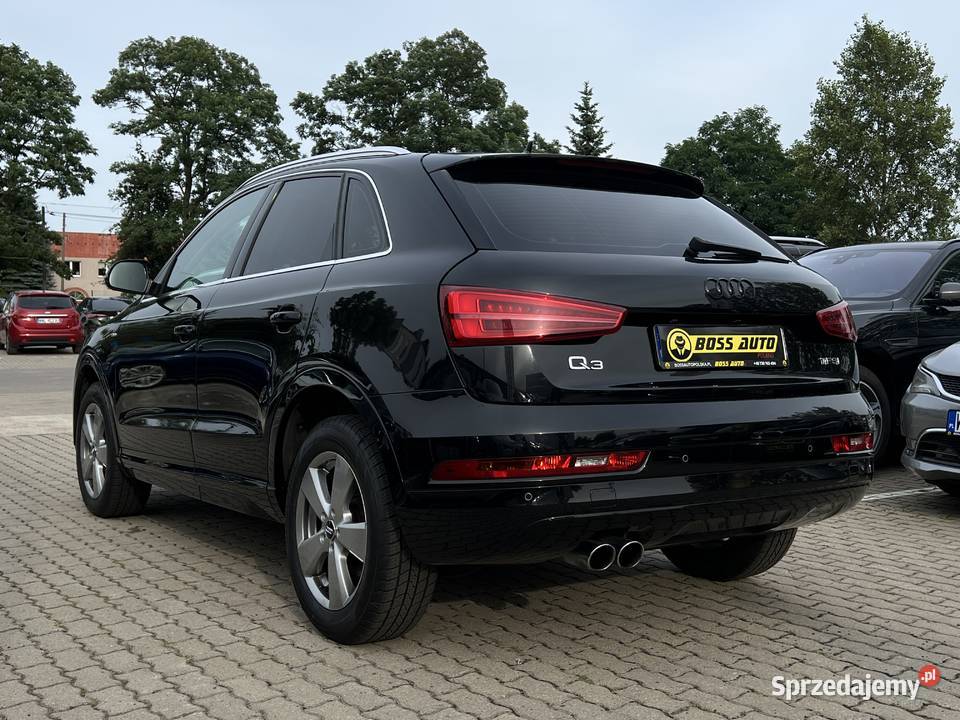 Audi Q3 2016 czarny Warszawa sprzedam