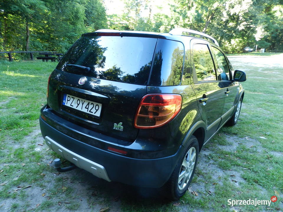 Fiat Sedici AUTOMAT pewny przebieg kamera cofania Puszczykowo