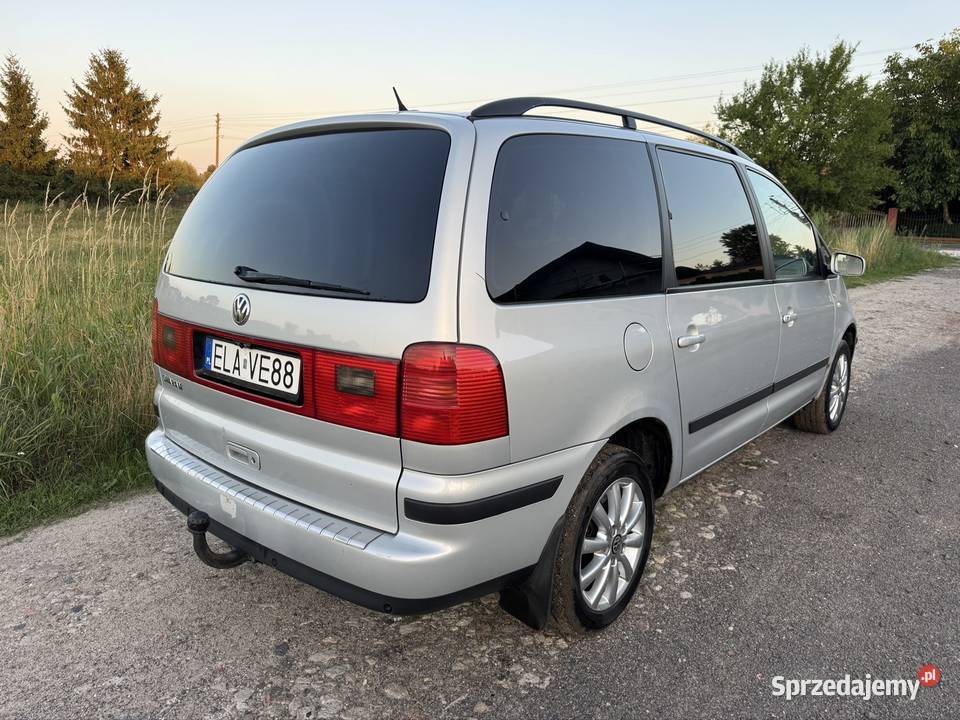 Vw Sharan 19 tdi 2002 4x4 autoalarm Łask