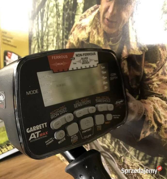 Wykrywacz metali Garrett AT ze słuchawkami MS3 Słupsk