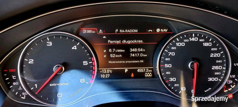 Audi A6 allroad 30tdi zadbana serwisowana nawigacja mazowieckie Żerdź sprzedam