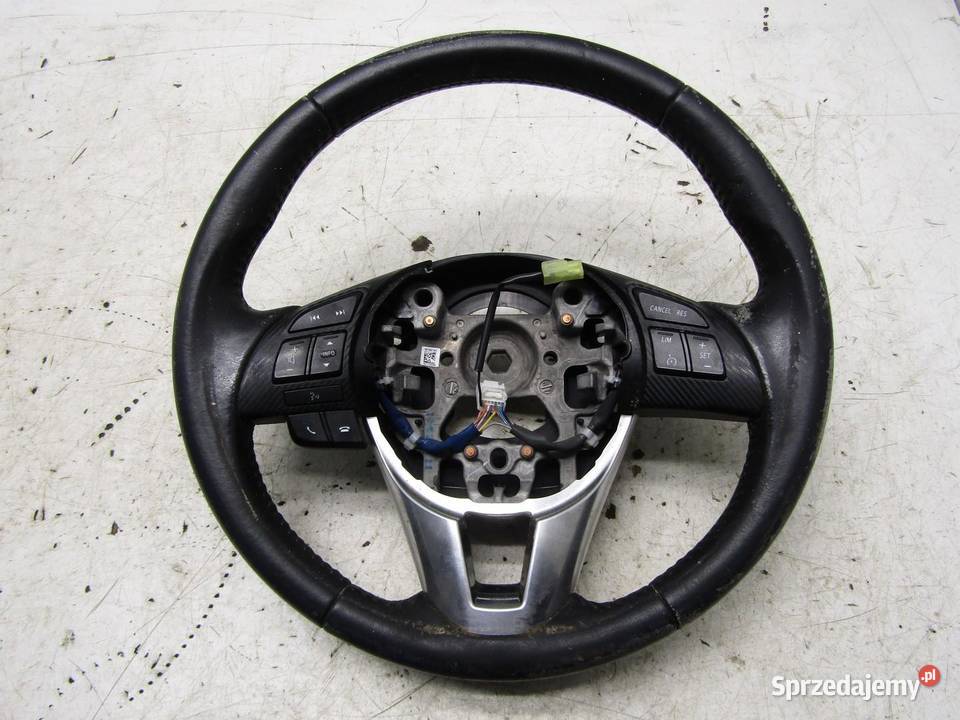 KIEROWNICA SKÓRZANA MULTIFUNKCJA MAZDA 2 DJ DA7A