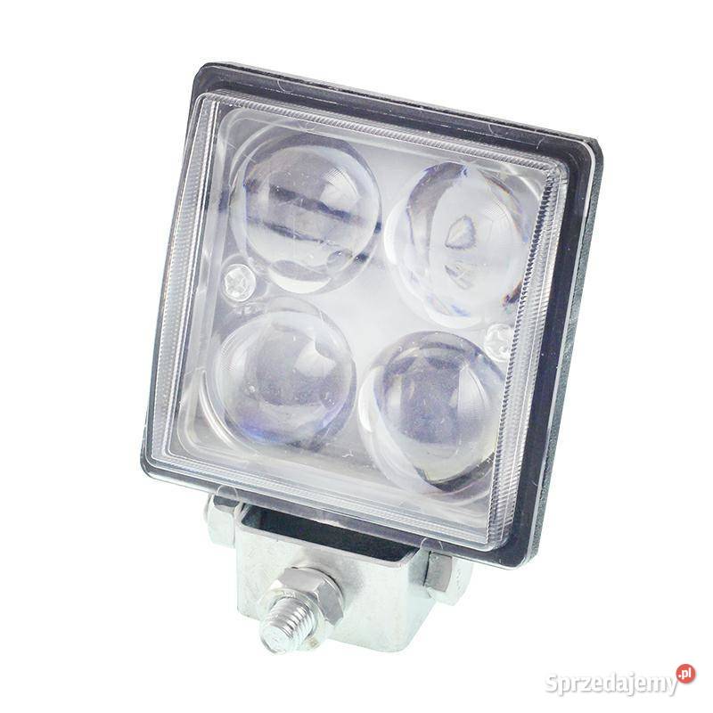 LAMPA ROBOCZA LEDOWA PROSTOKĄTNA 4 LED BEZ