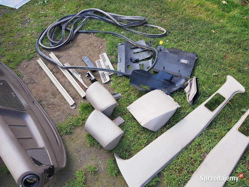 Bmw e34 środek fotele wnętrze Byczyna