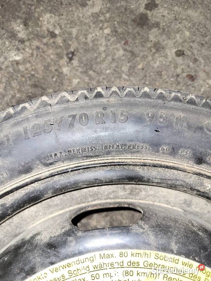 Dojazdówka 4x100 vw seat Passat golf 12570 15 Pułtusk